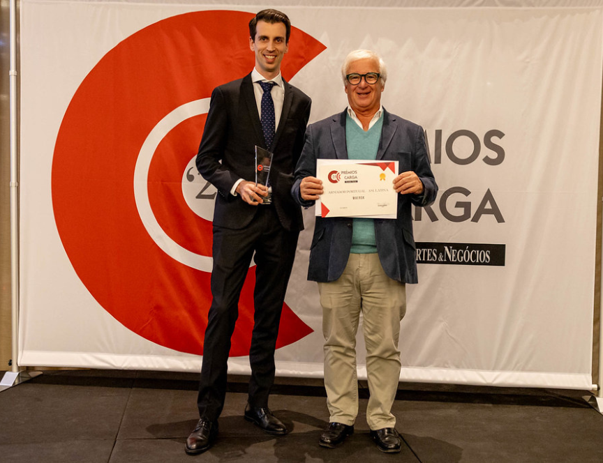 Porto Leading Investor Maersk wins national carrier award