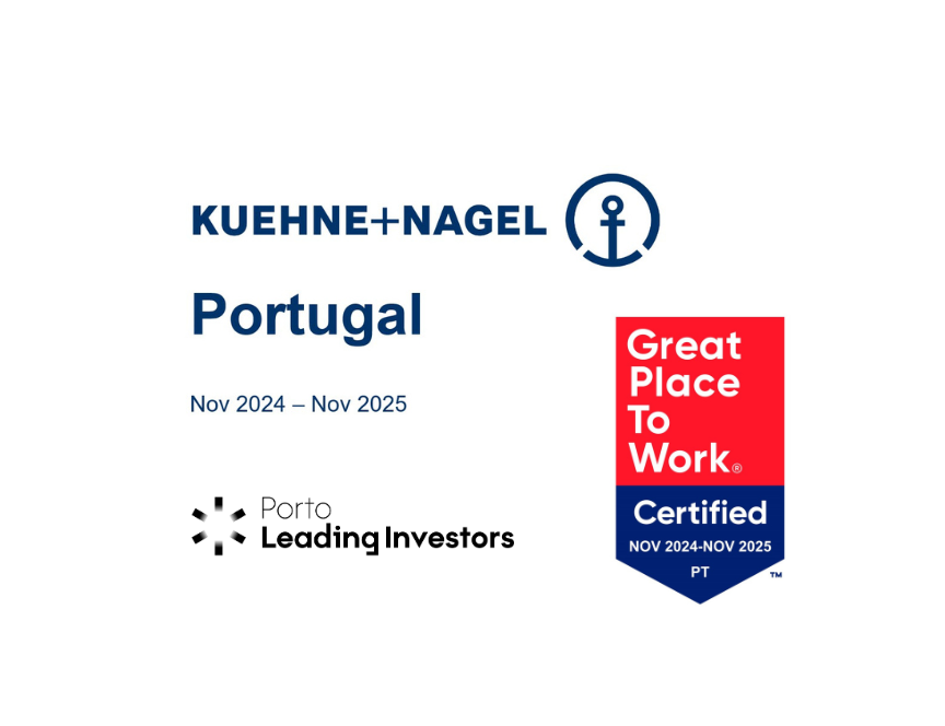 Kuehne+Nagel once again certified as a Great Place to Work