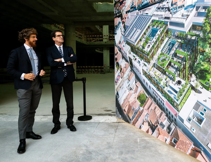 Former mall in Porto's city centre becomes brand-new business hub